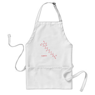 Tablier Capsaicine Molecule Apron