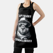 Tablier Capybara avec lunettes de soleil Capy Commandant (Insitu)