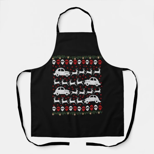 Tablier Car Christmas (Recto)