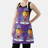 Tablier Caractère de tête orange (Insitu)