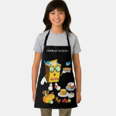 Tablier Caractère du livre de recette de dessin (Insitu)