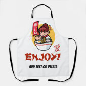 Tablier Caractère féminin japonais (Recto)
