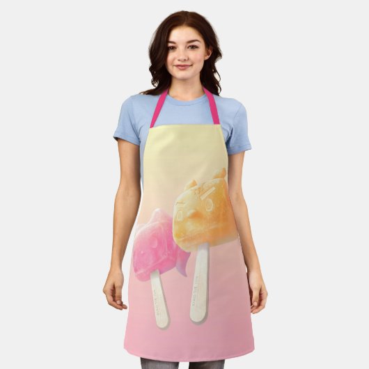 Tablier Caractère Popsicles (Porté)