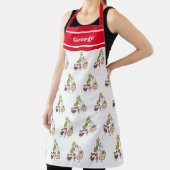 Tablier Caractères de Noël personnalisés Apron (Insitu)