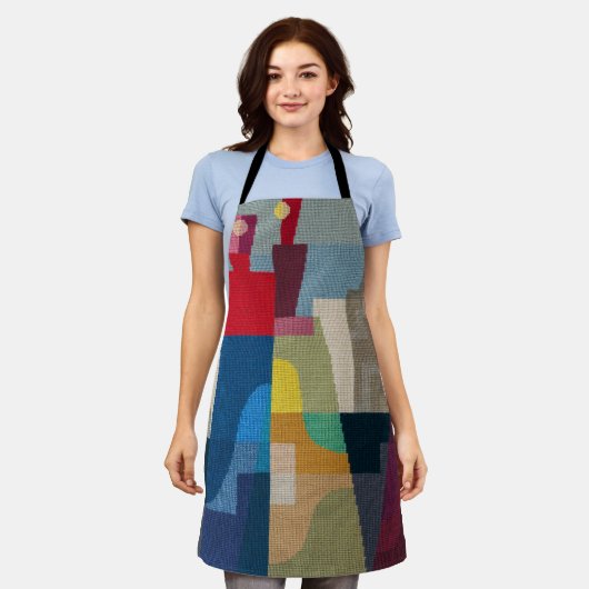 Tablier Caractères | Sophie Taeuber-Arp | (Porté)