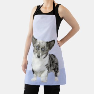 Tablier Cardigan Welsh Corgi Peinture - Art Chien original