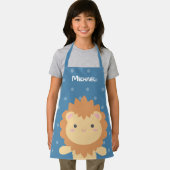 Tablier Caricature Cute Kawaii Lion King of the Jungle Boy (Insitu)