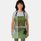 Tablier Carlin Chien mignon Gustav Klimt Forest Enfant (Insitu)