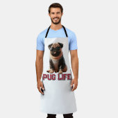 Tablier Carlin de vie adorable Carlin chien (Porté)