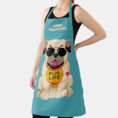 Tablier Carlin Life nom et couleur personnalisés (Insitu)