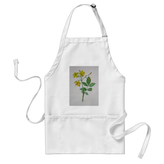Tablier Carolina Jasmine Botanique Art (Devant)