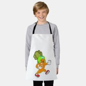 Tablier Carotte dans le football (Porté)