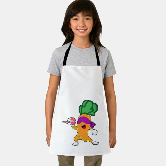 Tablier Carottes fléchettes (Insitu)