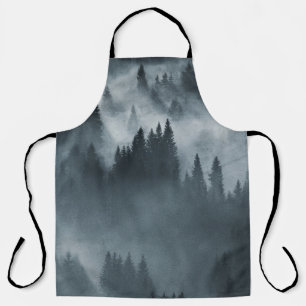 Tablier Carpates d'hiver : Paysage des montagnes Sunrise
