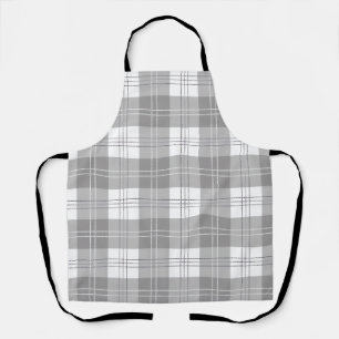 Tablier Carreaux de buffle noir et blanc