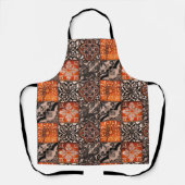 Tablier Carreaux de tangerine (Recto)