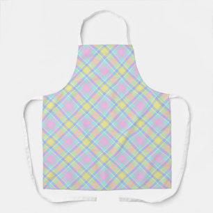 Tablier Carreaux pastel 