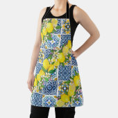 Tablier Carrelage méditerranéen clair Sicilien Citrus Lemo (Insitu)