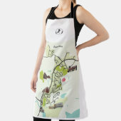Tablier Carte Brantham Apron (Insitu)