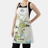 Tablier Carte Brantham Apron (Insitu)