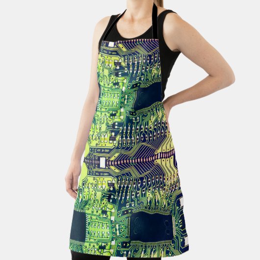 Tablier Carte de circuit imprimé robotique - Green Geek Te (Insitu)