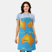 Tablier Carte De L'Australie (Porté)