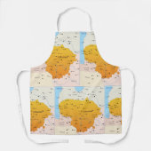 Tablier Carte De Lituanie (Recto)