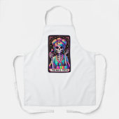Tablier Carte de Tarot Tech à ongles gras (Recto)