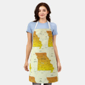 Tablier Carte Du Missouri (Porté)