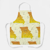 Tablier Carte Du Missouri (Recto)