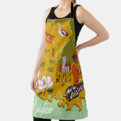 Tablier Carte illustrée de la Louisiane : faits saillants (Insitu)