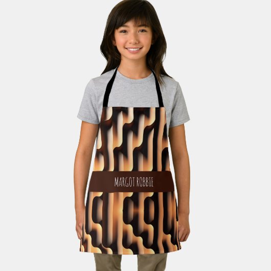 Tablier Carte paramétrique 3D Motif moderne (Insitu)