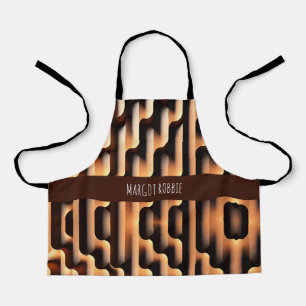 Tablier Carte paramétrique 3D Motif moderne