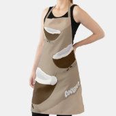 Tablier Cartographie d'alimentation de fruits Brown Tan à  (Insitu)