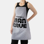 Tablier Carton diamant en acier inoxydable pour grotte hom (Insitu)