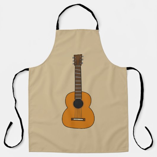Tablier Carton simple de guitare acoustique (Recto)