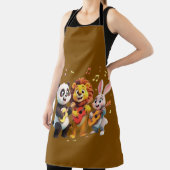 Tablier 🎵 Cartoon Animal Music Party – Fun & Cute Musical (Insitu)