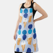 Tablier Cartoon crème glacée mignonne design motif sans co (Insitu)