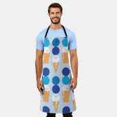 Tablier Cartoon crème glacée mignonne design motif sans co (Porté)