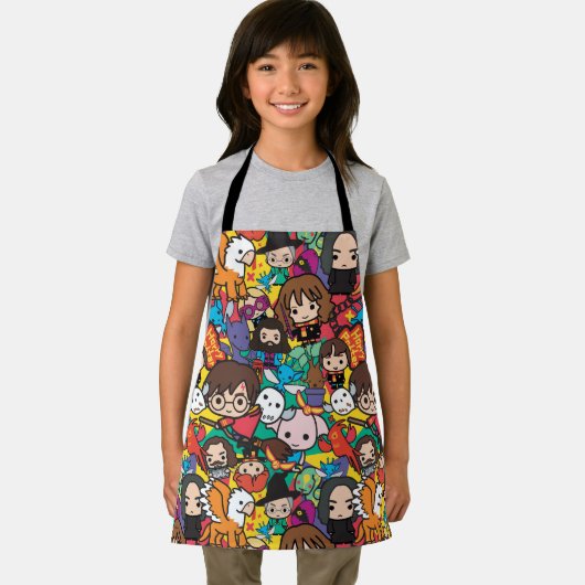 Tablier Cartoon Harry Potter Caractère Toss Motif (Insitu)