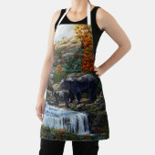 Tablier Cascade Mère et Cube Ours Noir (Insitu)