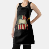 Tablier Casque de soudure à drapeau américain forme mignon (Insitu)