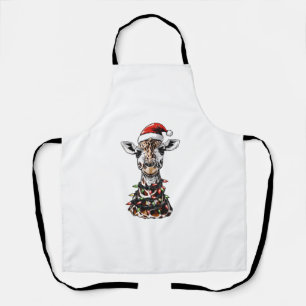 Tablier Casquette de Noël de la Giraffe Noël Noël Noël