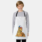 Tablier Casquette de tigre (Porté)