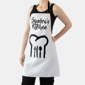 Tablier Casquette et coutellerie du chef personnalisé (Insitu)