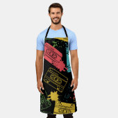 Tablier Cassettes Cool style années 90 (Porté)