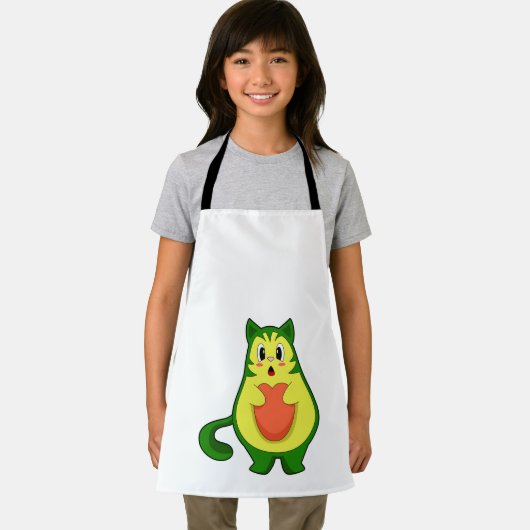 Tablier Cat Avocado (Insitu)