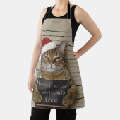 Tablier Cat Christmas (Insitu)