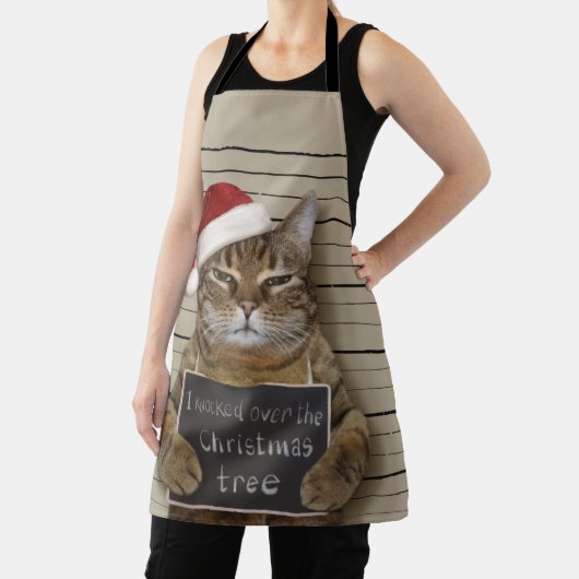 Tablier Cat Christmas (Insitu)