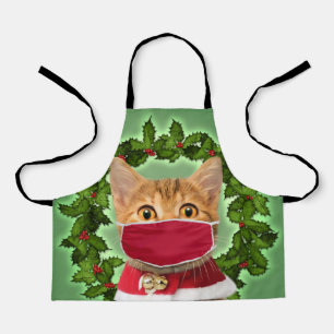 Tablier Cat de Christmas